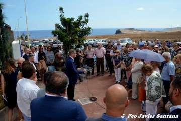 La nominación de la calle dedicada a Francisco Artiles Betancor, en imágenes (II) (Foto Francisco Javier Santana)
